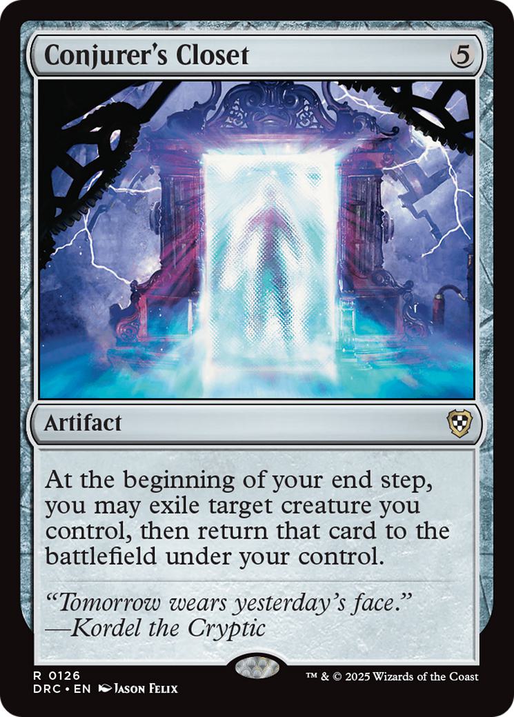 Conjurer's Closet [126] [Aetherdrift: Commander] [Non-Foil]