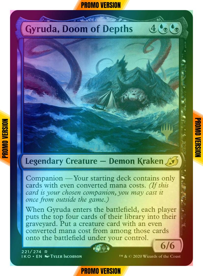 Gyruda, Doom of Depths [Promo Pack] [221p] [Ikoria: Lair of Behemoths Promos] [Foil]
