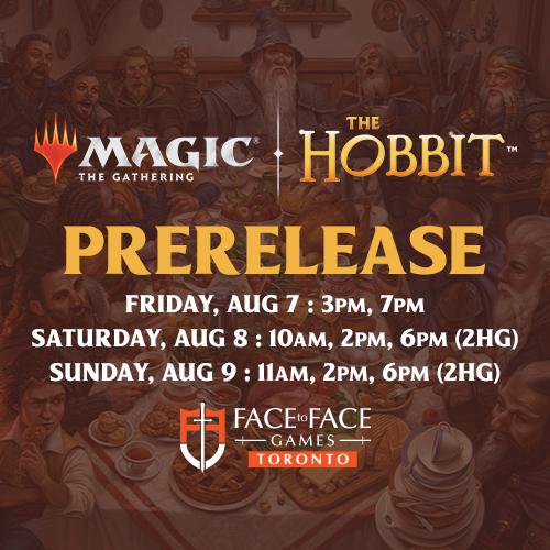 Magic: the Gathering - The Hobbit Sealed Prerelease - Friday August 7th - 3:00 PM - Toronto [2026]