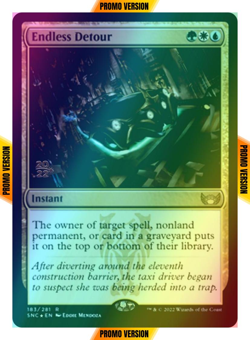 Endless Detour [Prerelease] [183s] [Streets of New Capenna: Promos] [Foil]