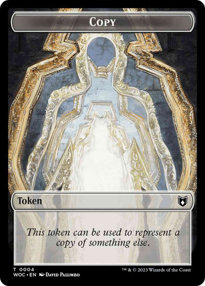 Copy Token (04) // Royal Token // Virtuous Token (02) [Wilds of Eldraine: Commander: Tokens] [Non-Foil]