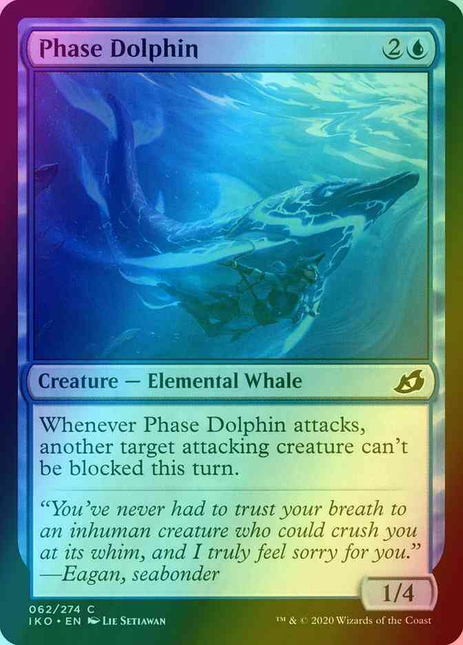 Phase Dolphin [62] [Ikoria: Lair of Behemoths] [Foil]