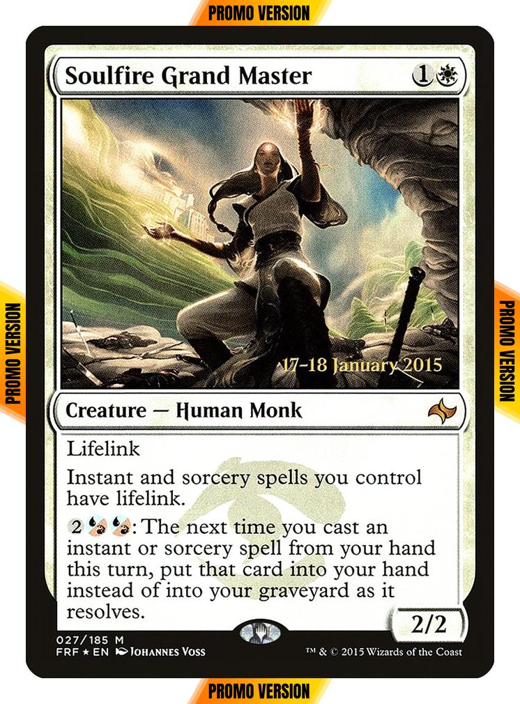 Soulfire Grand Master [27s] [Fate Reforged Promos] [Foil]