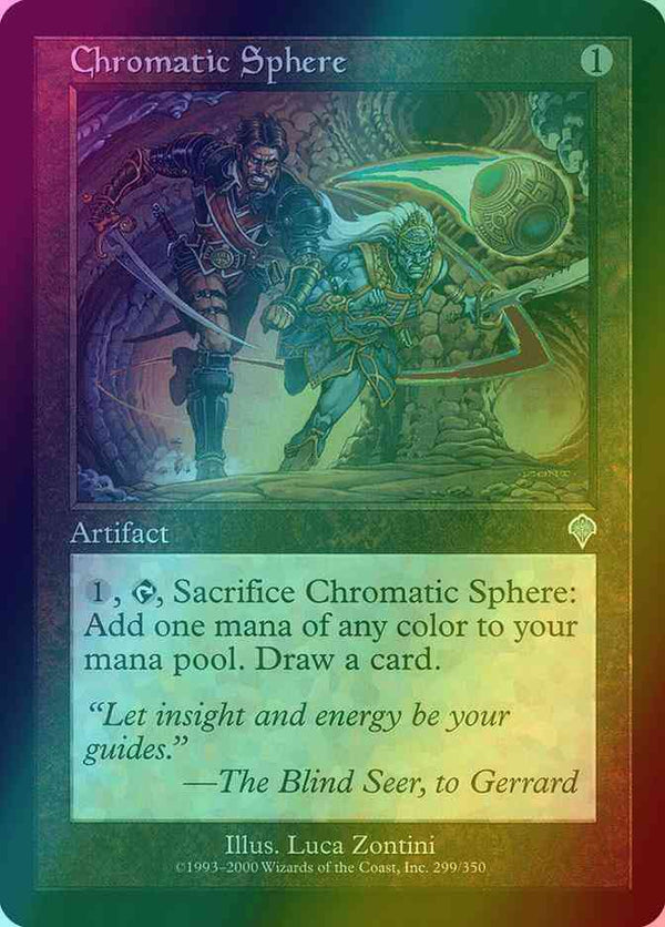 Chromatic Sphere [299] [Invasion] [Foil]