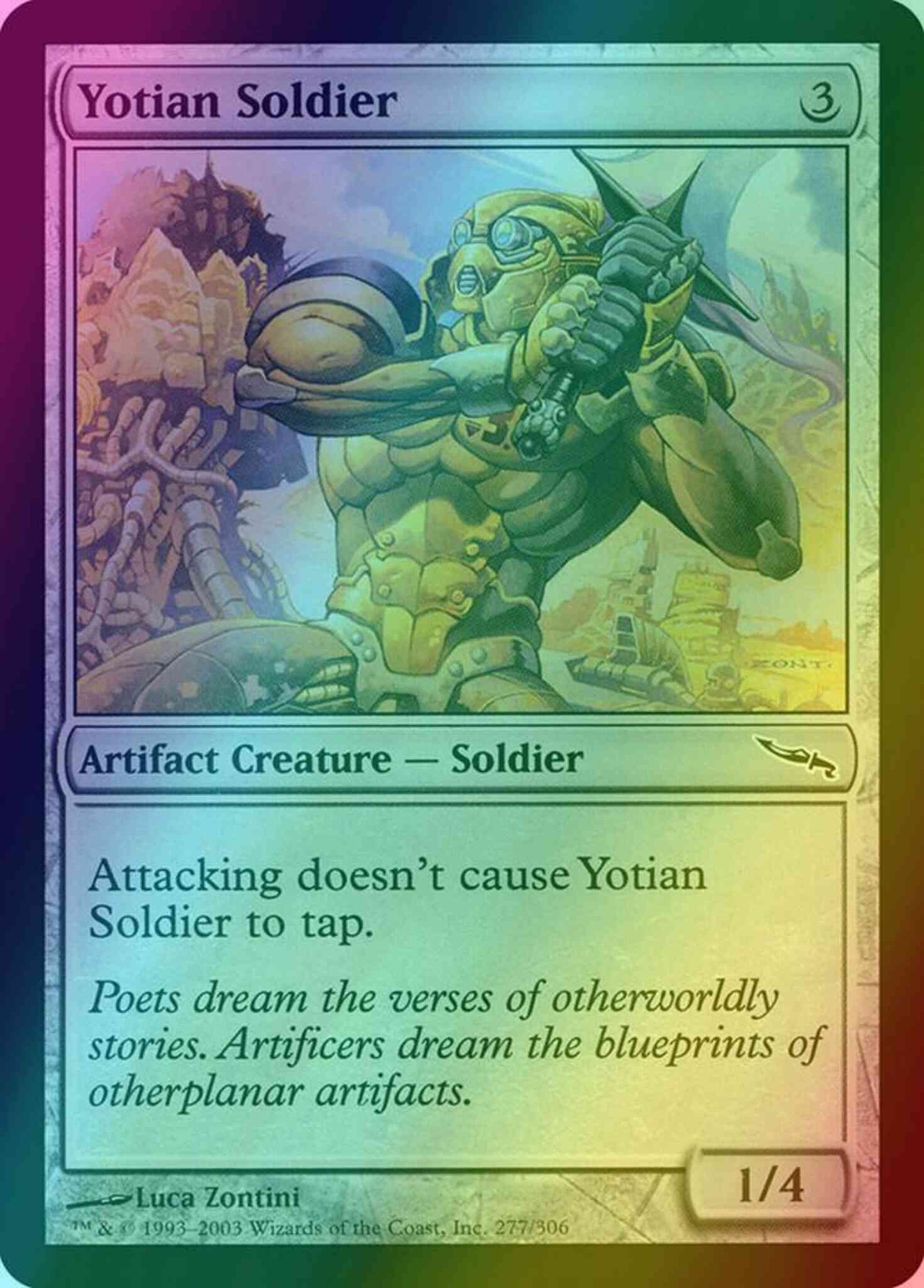 Yotian Soldier [277] [Mirrodin] [Foil]