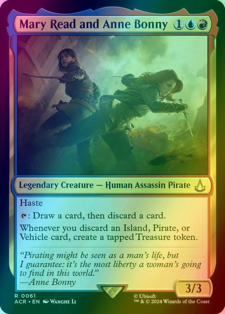 Mary Read and Anne Bonny [61] [Assassin's Creed] [Foil]