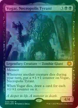 Vogar, Necropolis Tyrant [3] [Game Night: Free-for-All] [Foil]