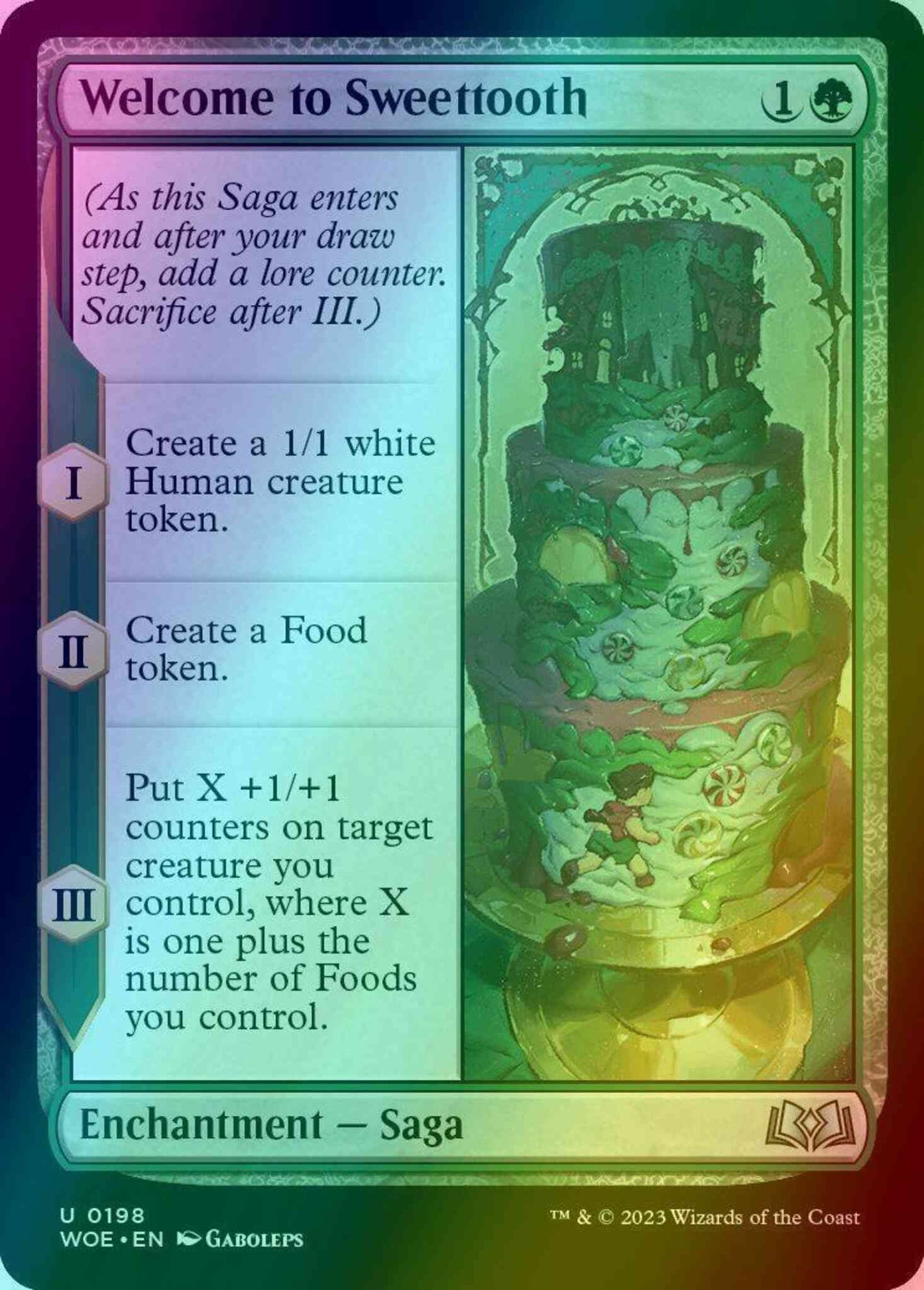 Welcome to Sweettooth [198] [Wilds of Eldraine] [Foil]