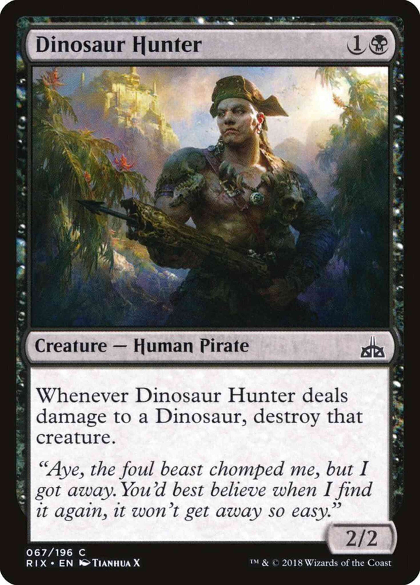 Dinosaur Hunter [67] [Rivals of Ixalan] [Non-Foil]