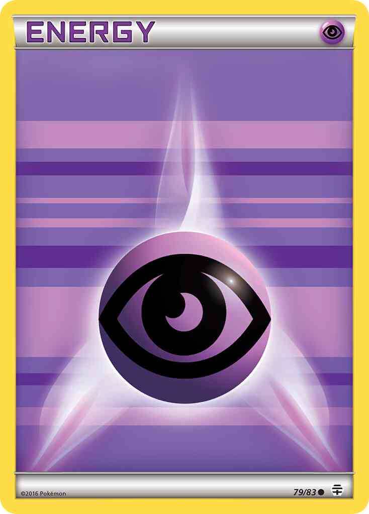 Basic Psychic Energy - 79/83 - Common [g1-79] [Non-Holo]