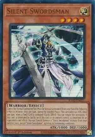 Silent Swordsman - RA02-EN011 - Ultra Rare - 1st Edition