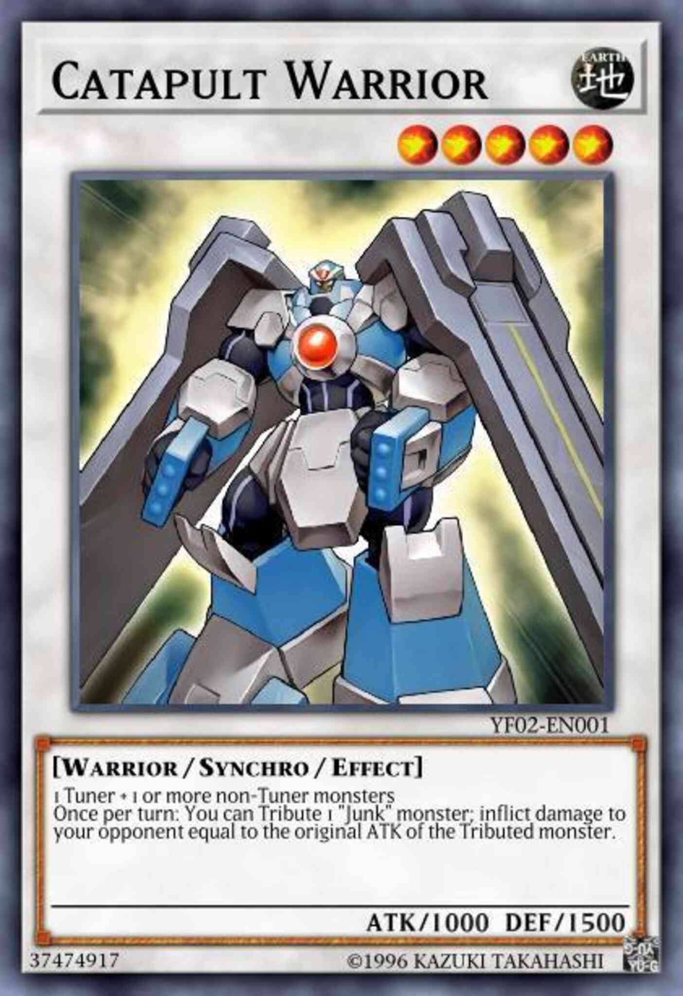Catapult Warrior - SP13-EN049 - Starfoil Rare - Unlimited