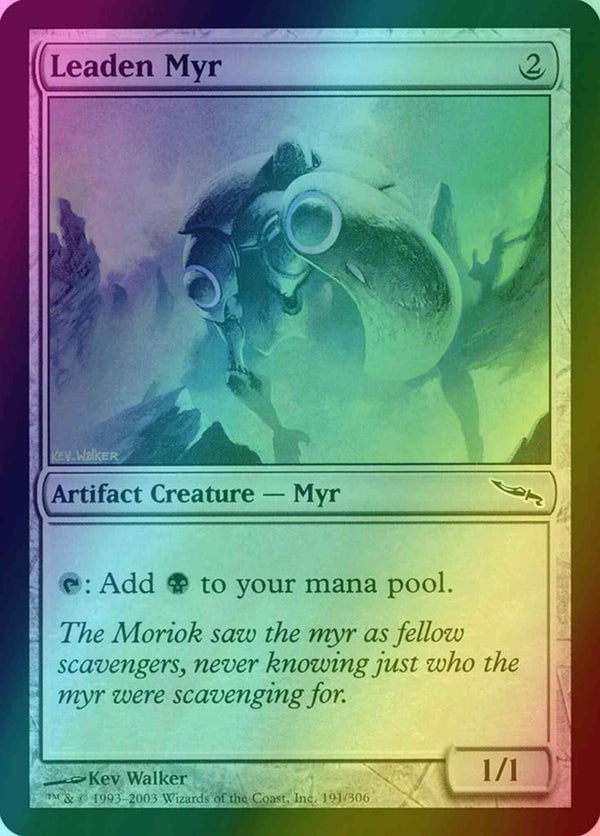 Leaden Myr [191] [Mirrodin] [Foil]