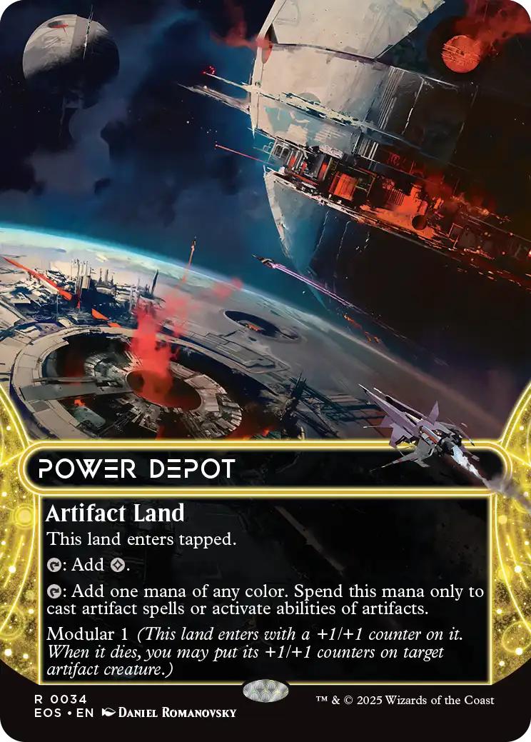 Power Depot [34] [Borderless] [Edge of Eternities: Stellar Sights] [Non-Foil]