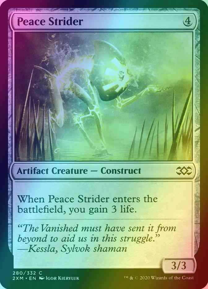 Peace Strider [280] [Double Masters] [Foil]