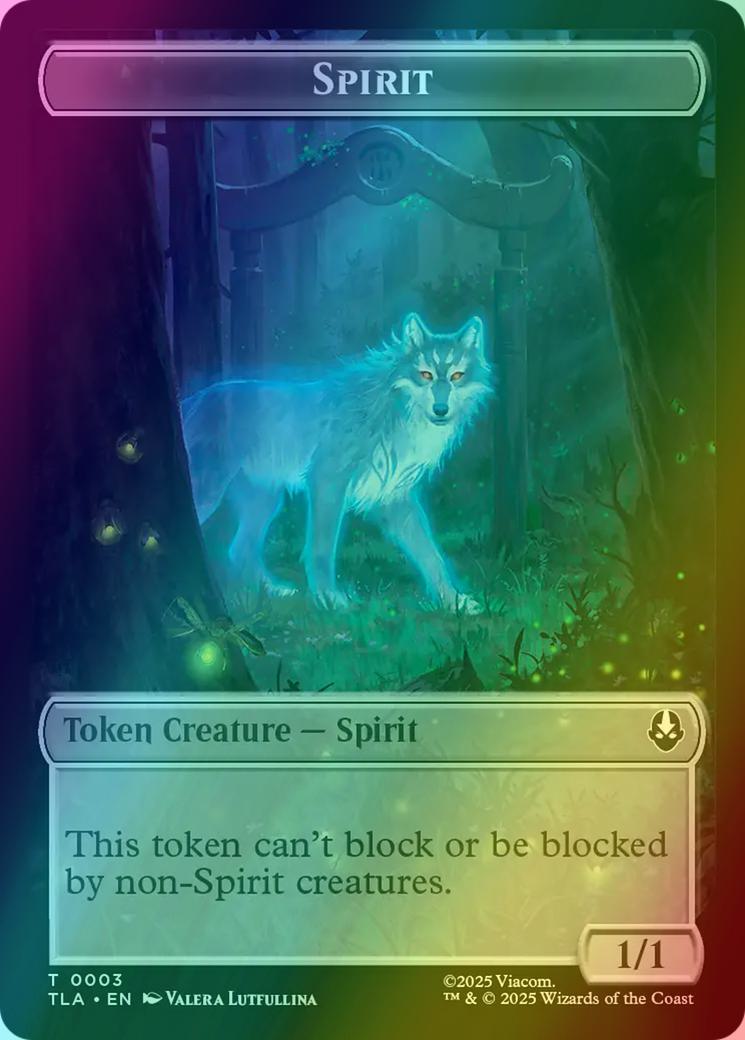 Copy Token (01) // Spirit Token (03) [Avatar: The Last Airbender: Tokens] [Foil]