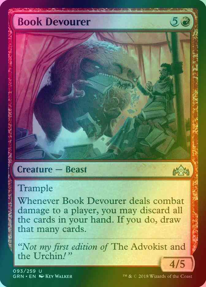 Book Devourer [93] [Guilds of Ravnica] [Foil]