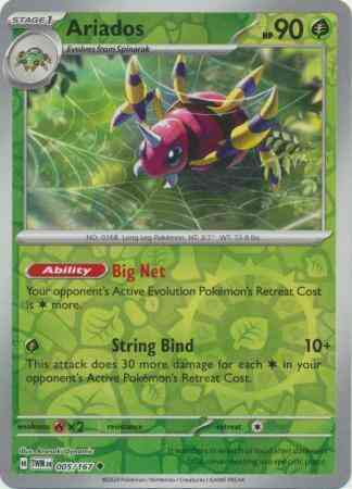 Ariados - 005/167 - Uncommon [sv06-005] [Reverse Holo]