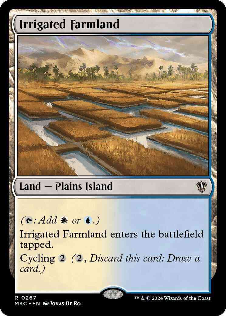 Irrigated Farmland [267] [Murders at Karlov Manor: Commander] [Non-Foil]