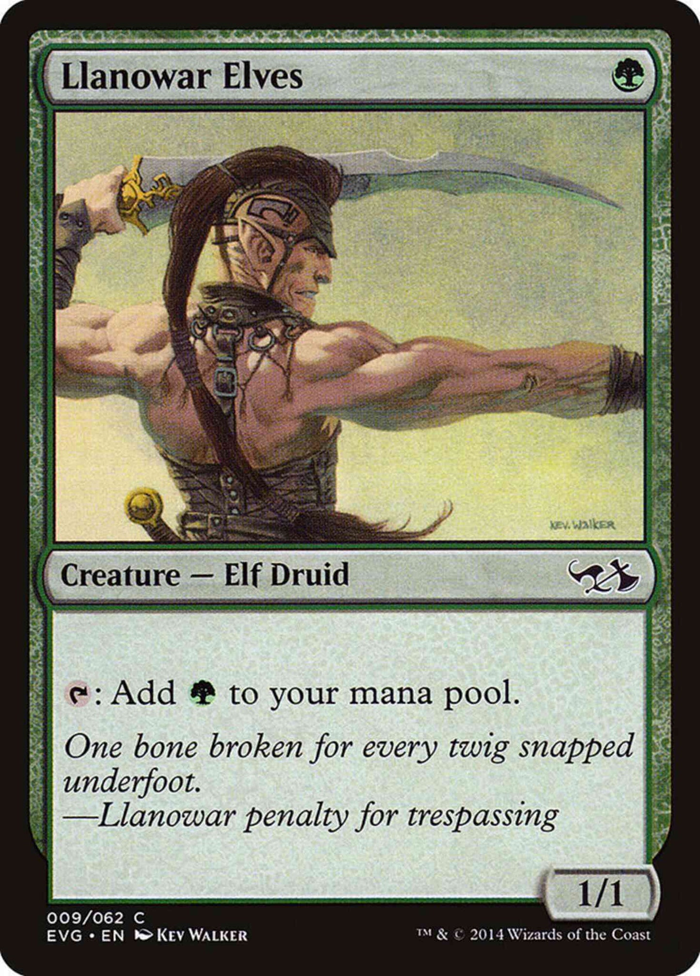 Llanowar Elves [9] [Duel Decks Anthology: Elves vs. Goblins] [Non-Foil]