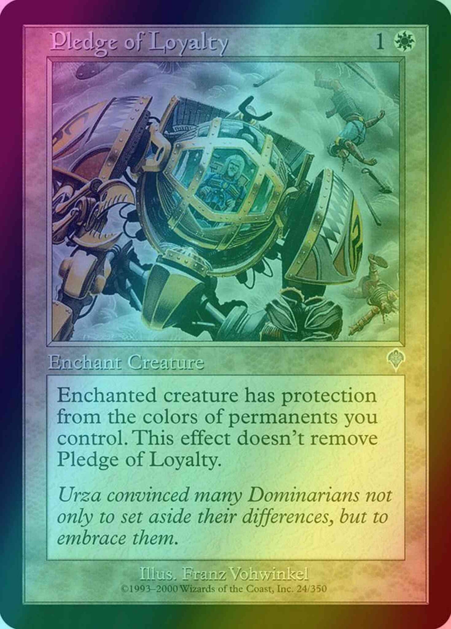 Pledge of Loyalty [24] [Invasion] [Foil]