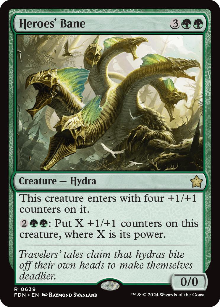 Heroes' Bane [639] [Foundations] [Non-Foil]
