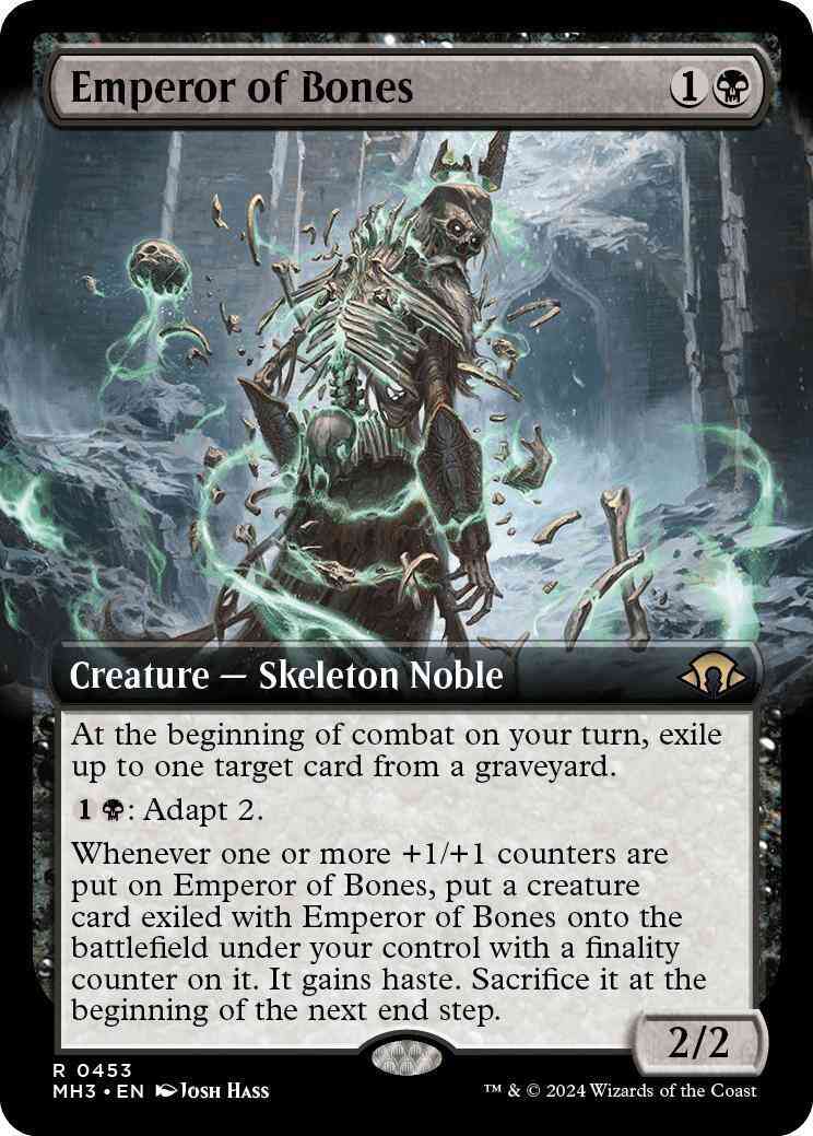 Emperor of Bones [453] [Extended Art] [Modern Horizons 3] [Non-Foil]