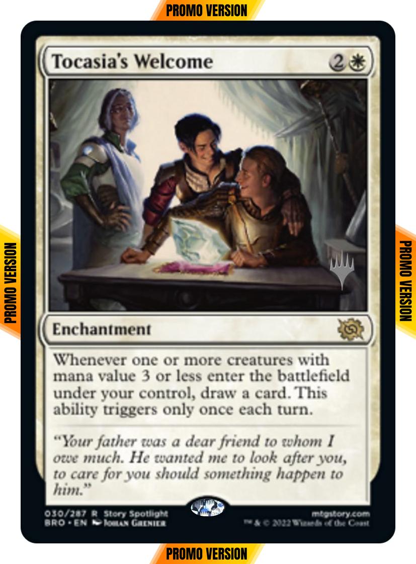 Tocasia's Welcome [30p] [Promo Pack] [The Brothers' War: Promos] [Non-Foil]