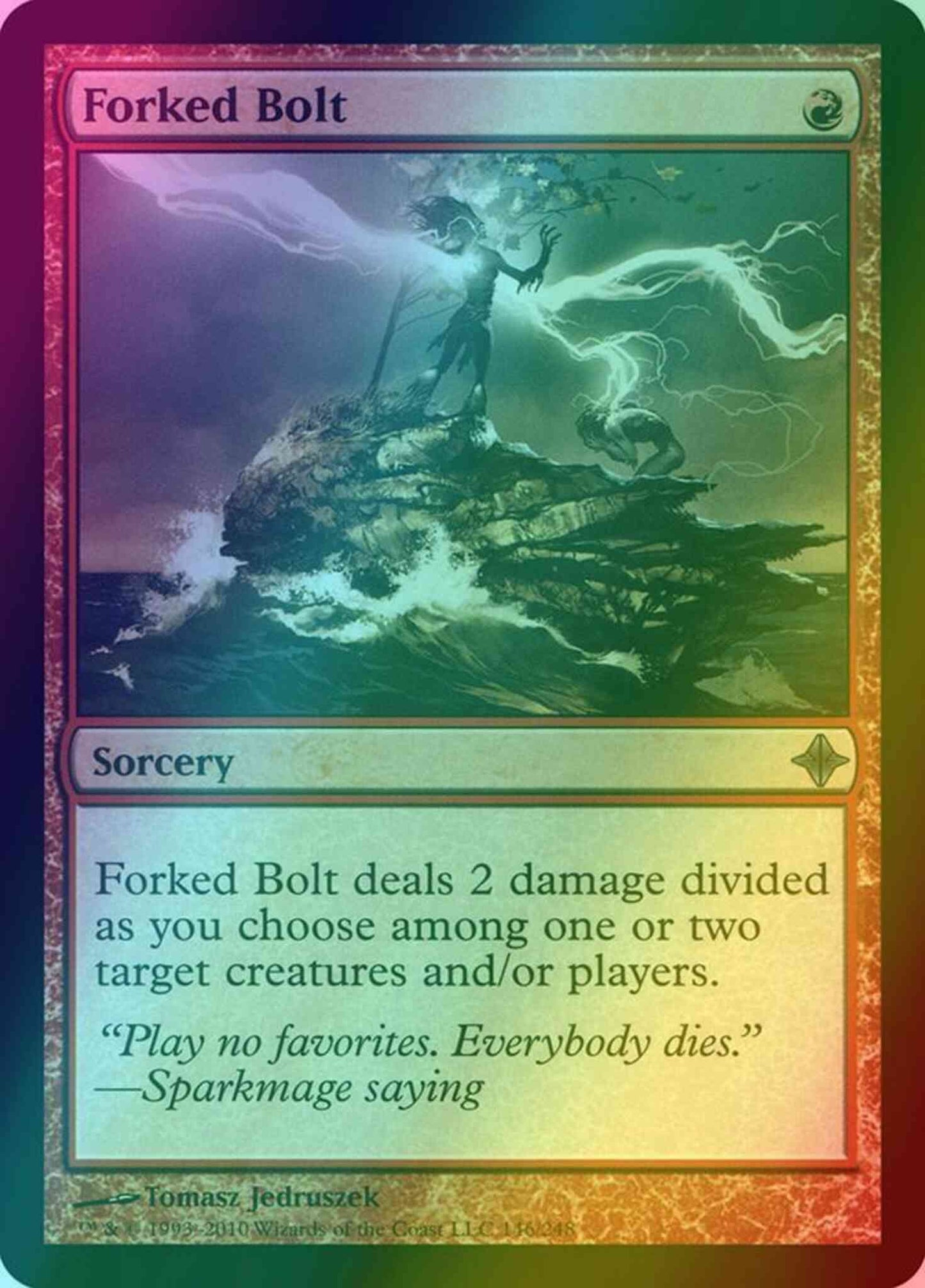 Forked Bolt [146] [Rise Of The Eldrazi] [Foil]