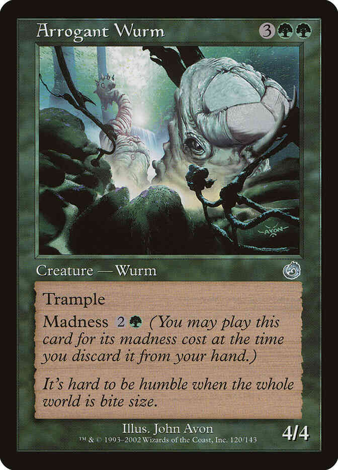 Arrogant Wurm [120] [Torment] [Non-Foil]