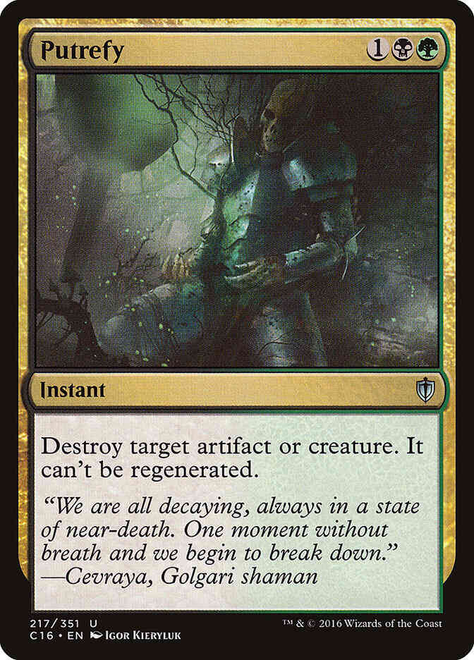 Putrefy [217] [Commander 2016] [Non-Foil]