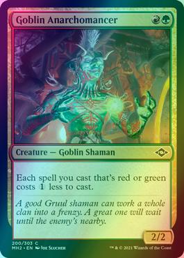 Goblin Anarchomancer [200] [Modern Horizons 2] [Foil]