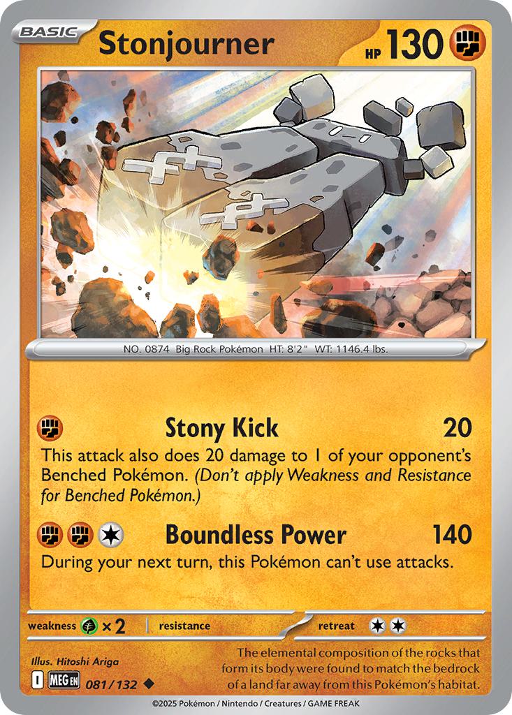 Stonjourner - 081/132 - Uncommon [me01-081] [Non-Holo]