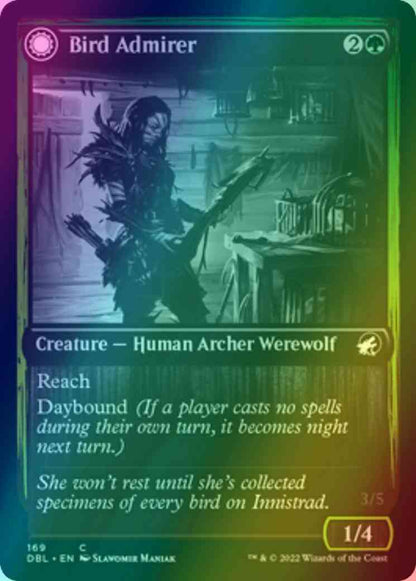 Bird Admirer // Wing Shredder [169] [Innistrad: Double Feature] [Foil]
