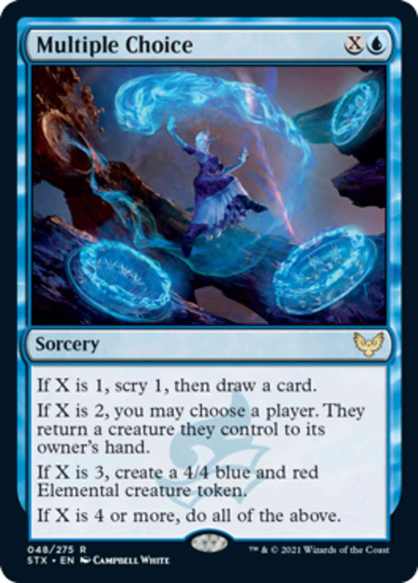 Multiple Choice [48] [Strixhaven: School of Mages] [Non-Foil]