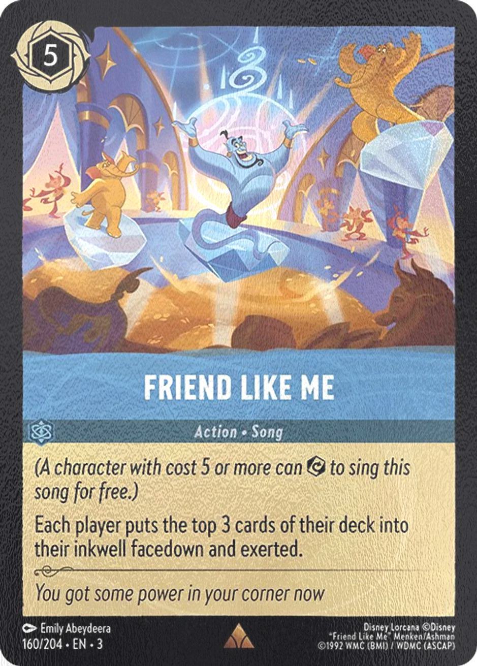 Friend Like Me - 160/204 [Into the Inklands] [Cold Foil]