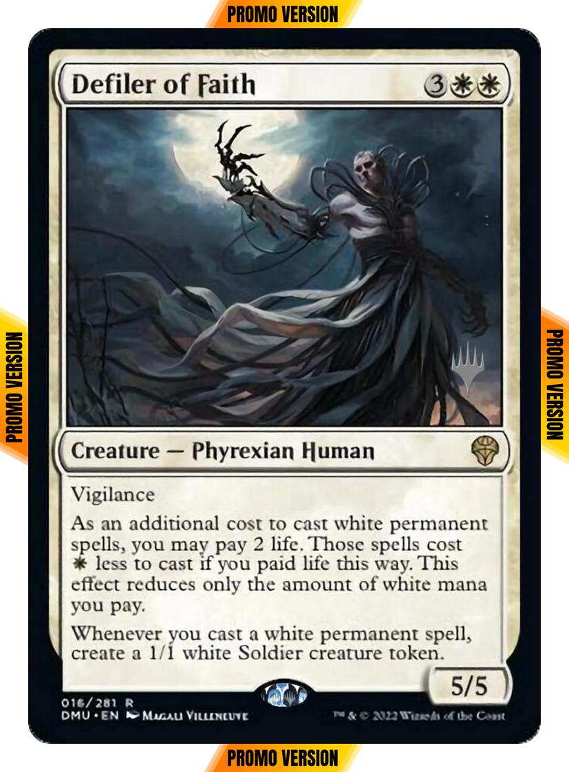 Defiler of Faith [16p] [Promo Pack] [Dominaria United: Promos] [Non-Foil]