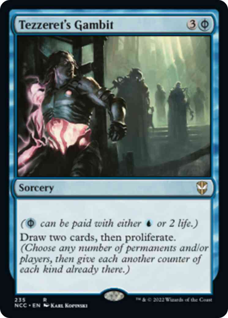 Tezzeret's Gambit [235] [Streets of New Capenna: Commander] [Non-Foil]