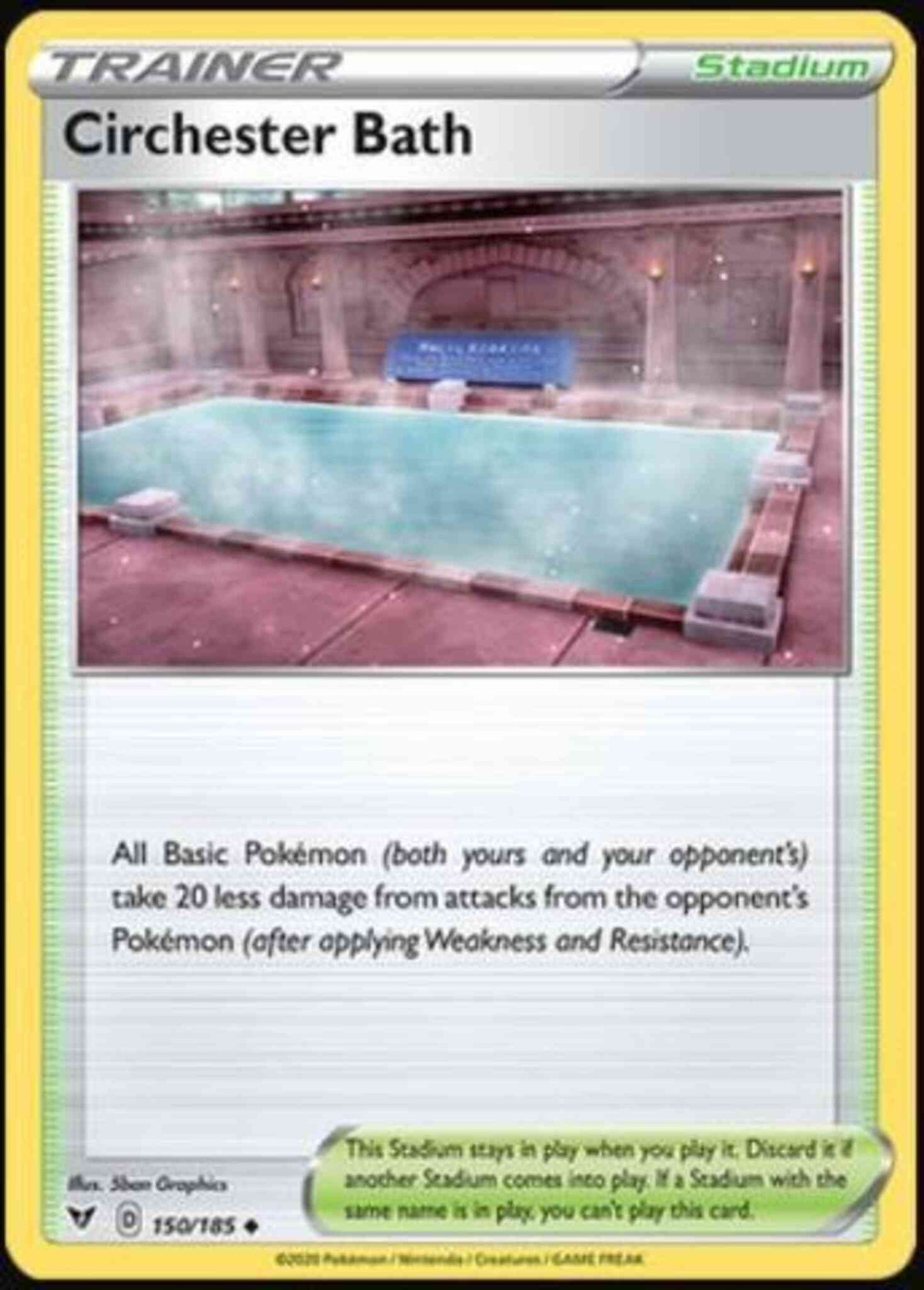 Circhester Bath - 150/185 - Uncommon [swsh4-150] [Non-Holo]