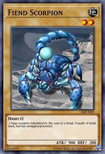 Fiend Scorpion - DR2-EN172 - Common - Unlimited