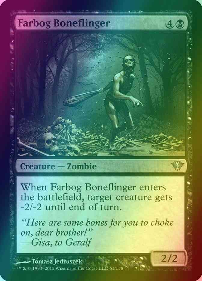 Farbog Boneflinger [61] [Dark Ascension] [Foil]