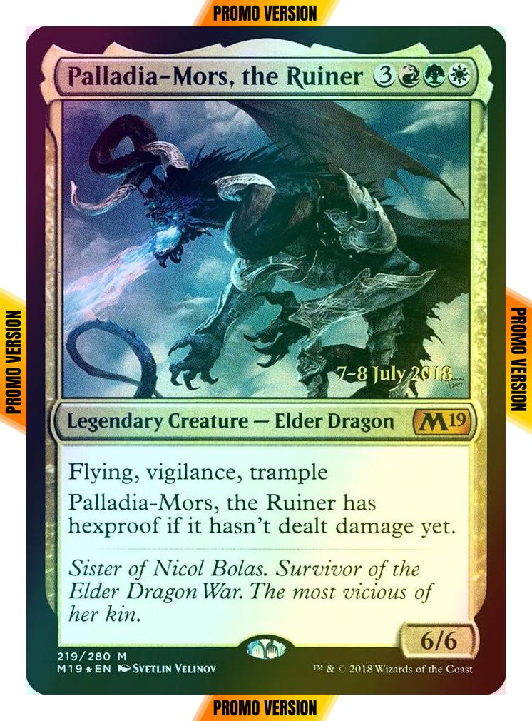 Palladia-Mors, the Ruiner [219s] [Core Set 2019 Promos] [Foil]