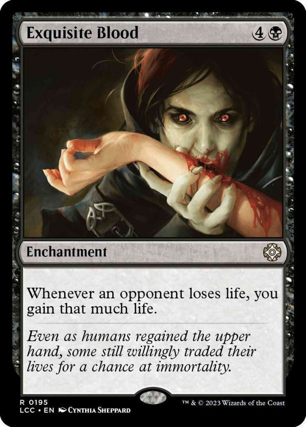 Exquisite Blood [195] [The Lost Caverns of Ixalan: Commander] [Non-Foil]