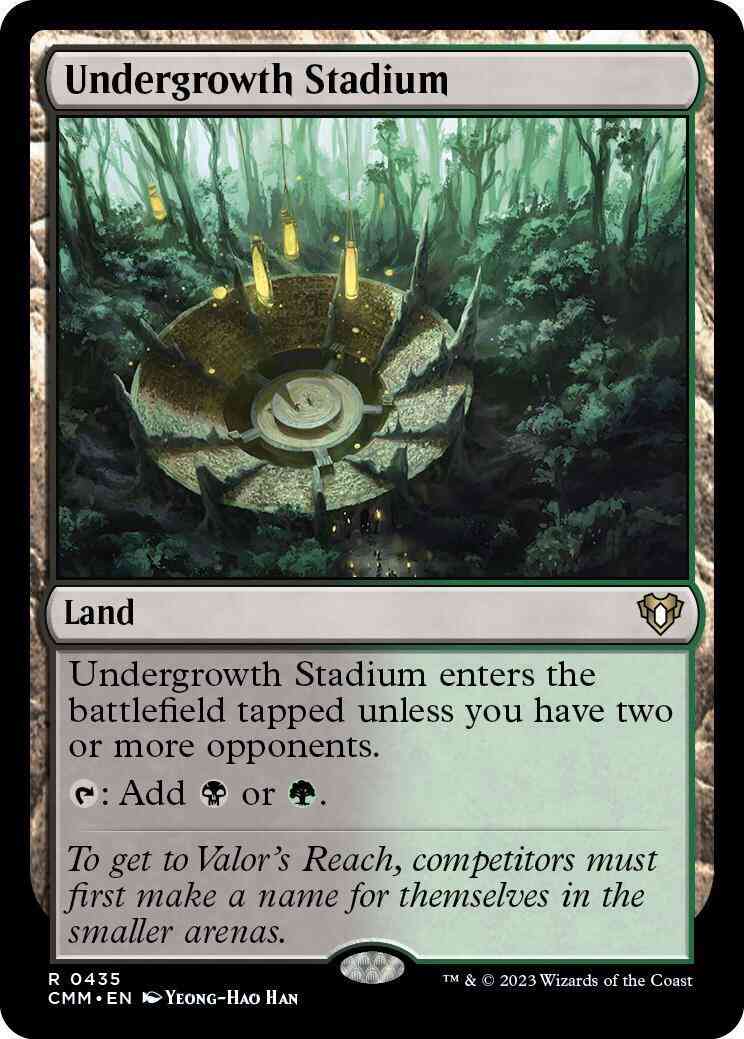 Undergrowth Stadium [435] [Commander Masters] [Non-Foil]