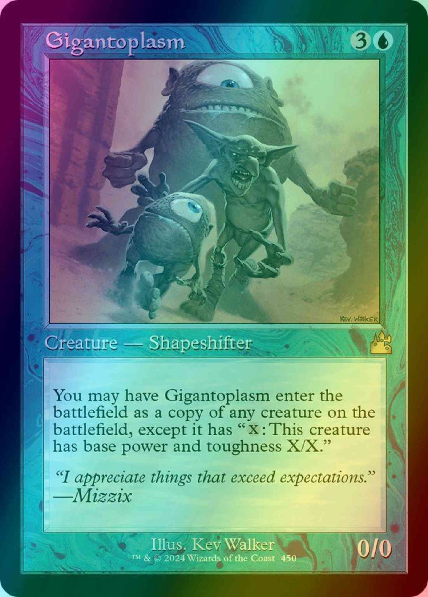 Gigantoplasm [450] [Retro Frame] [Ravnica Remastered] [Foil]