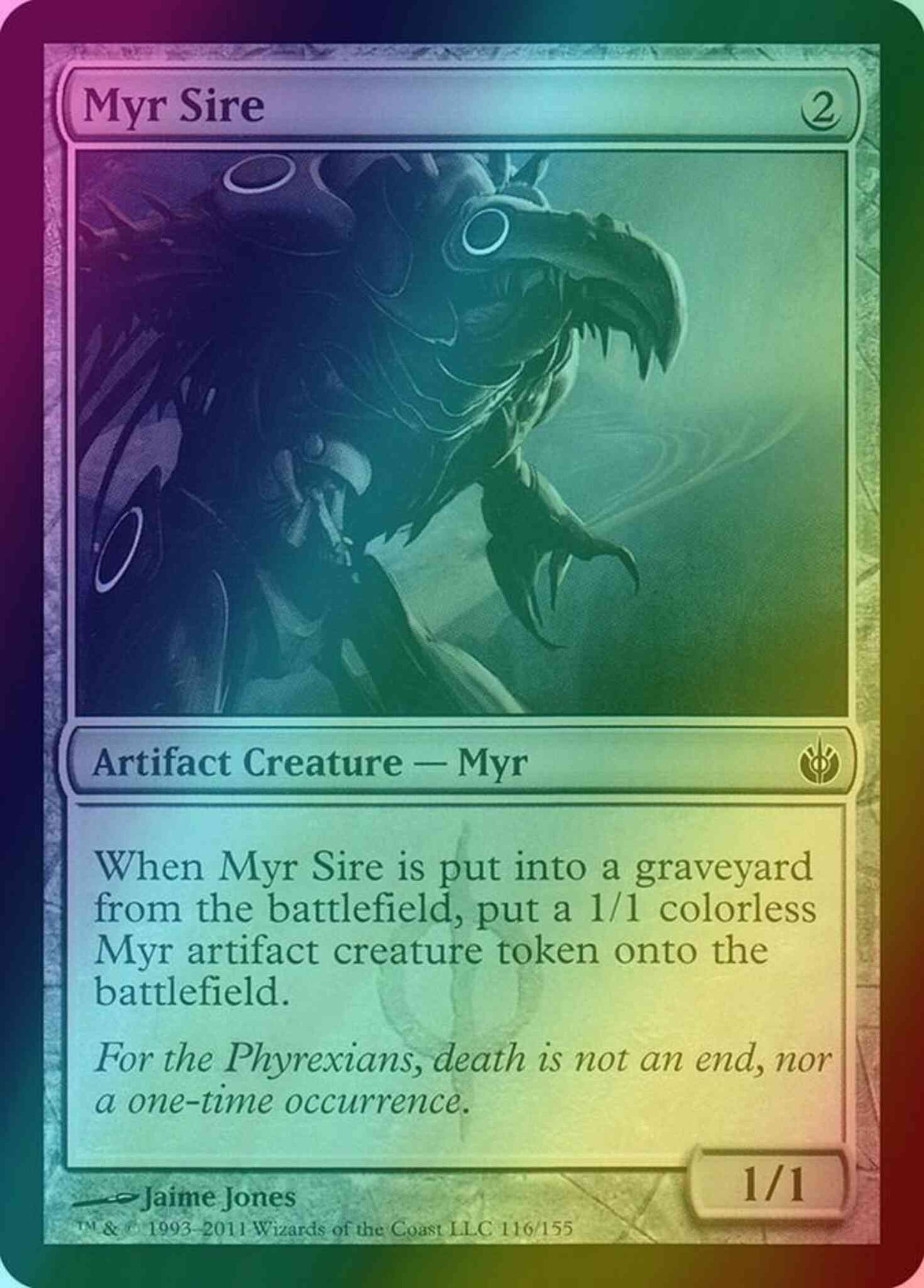 Myr Sire [116] [Mirrodin Besieged] [Foil]
