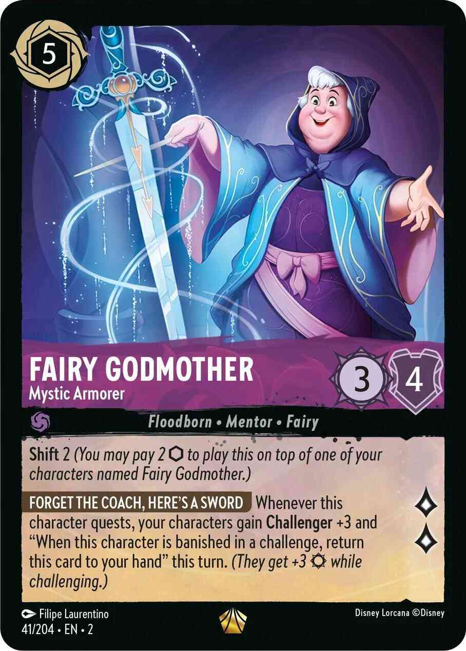 Fairy Godmother - Mystic Armorer - 41/204 [Rise Of The Floodborn] [Non-Foil]