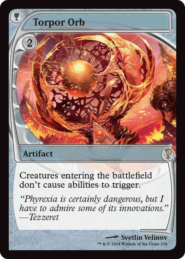Torpor Orb [236] [Future Frame] [Mystery Booster 2] [Foil]