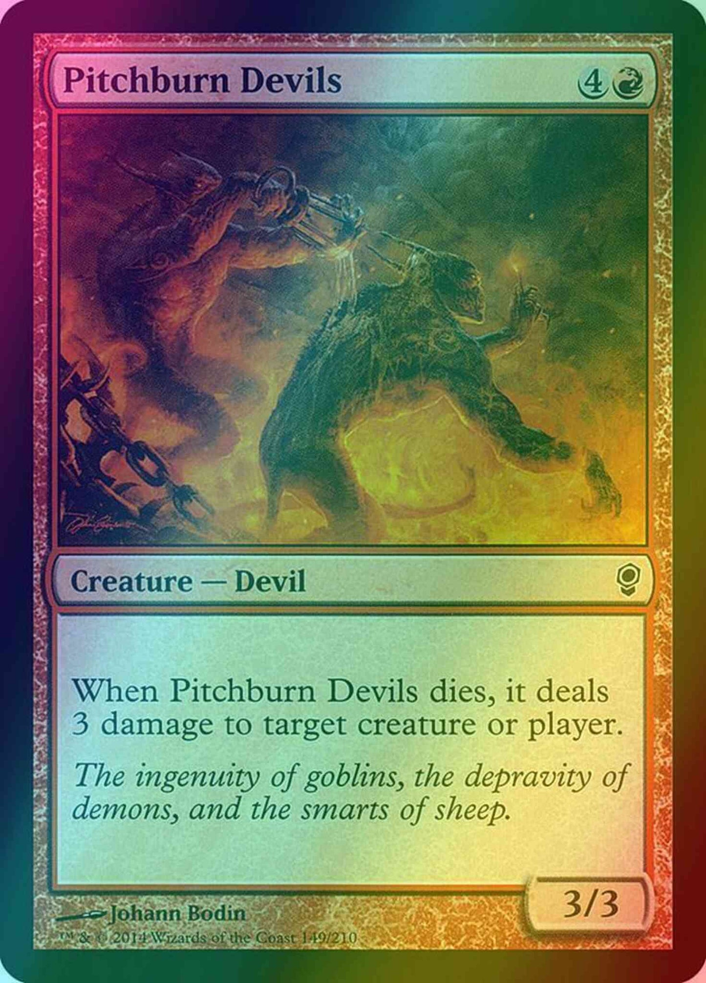Pitchburn Devils [149] [Conspiracy] [Foil]
