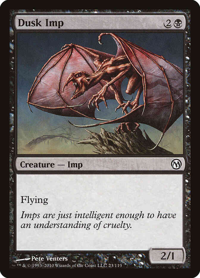 Dusk Imp [23] [Duels of the Planeswalkers] [Non-Foil]